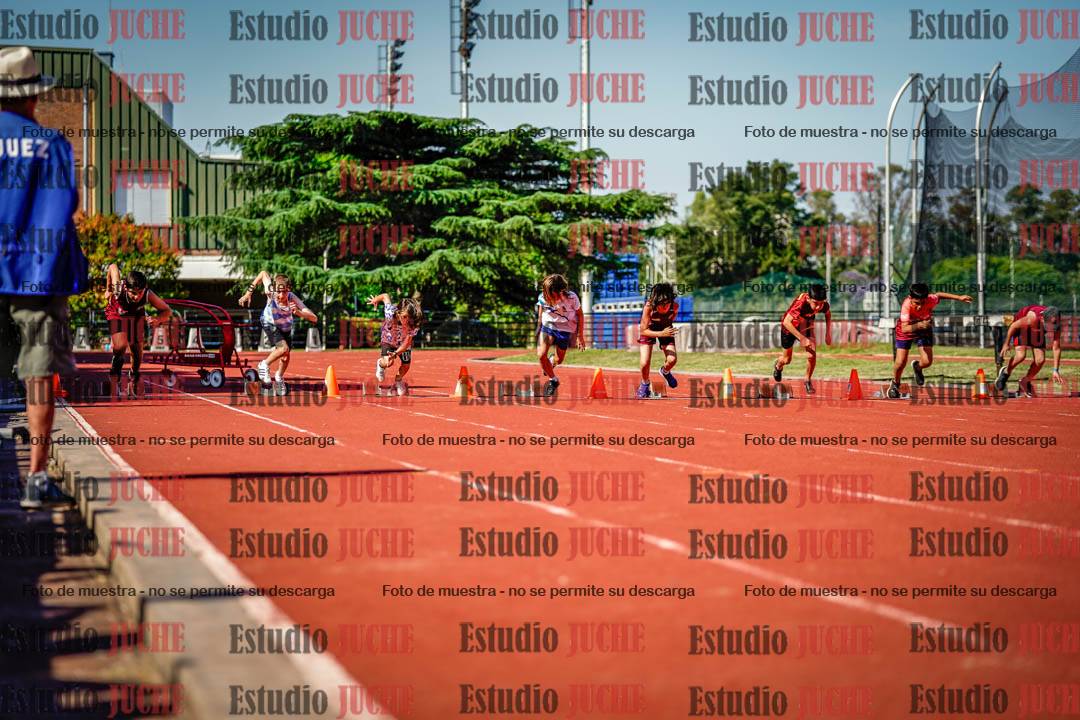 Fotos de los 50 m llanos de varones