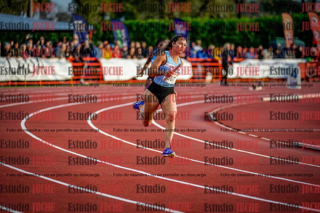 Fotos de los relevos 4x400 m de mujeres