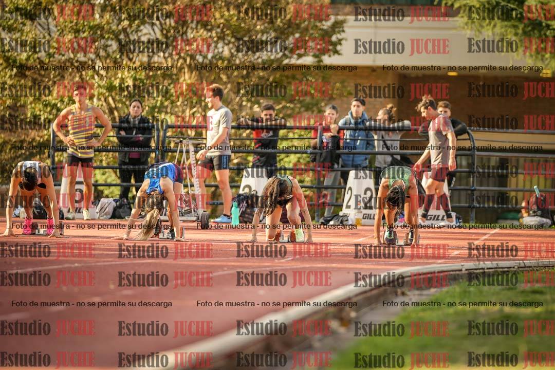 Fotos de los 100 m llanos de mujeres - FINAL