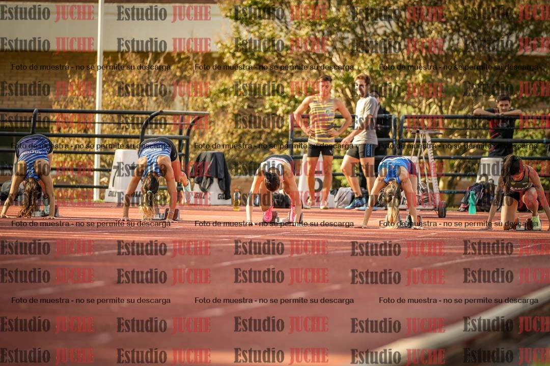 Fotos de los 100 m llanos de mujeres - FINAL