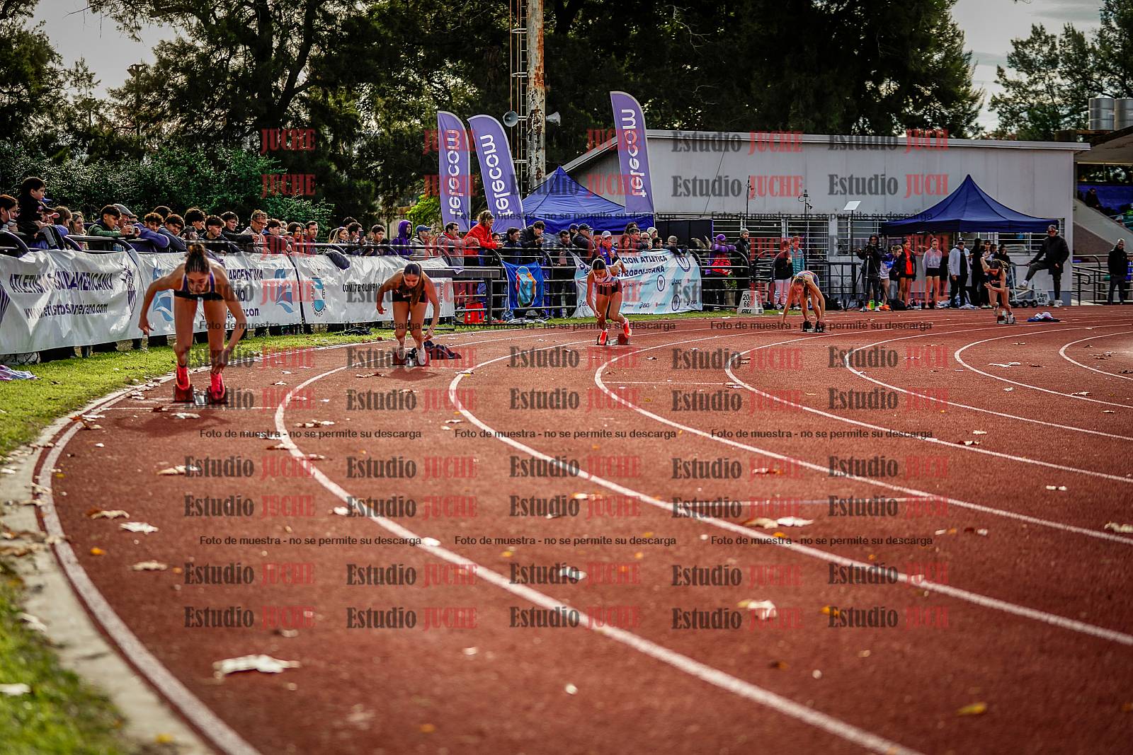 Fotos de los 400 m con vallas de mujeres