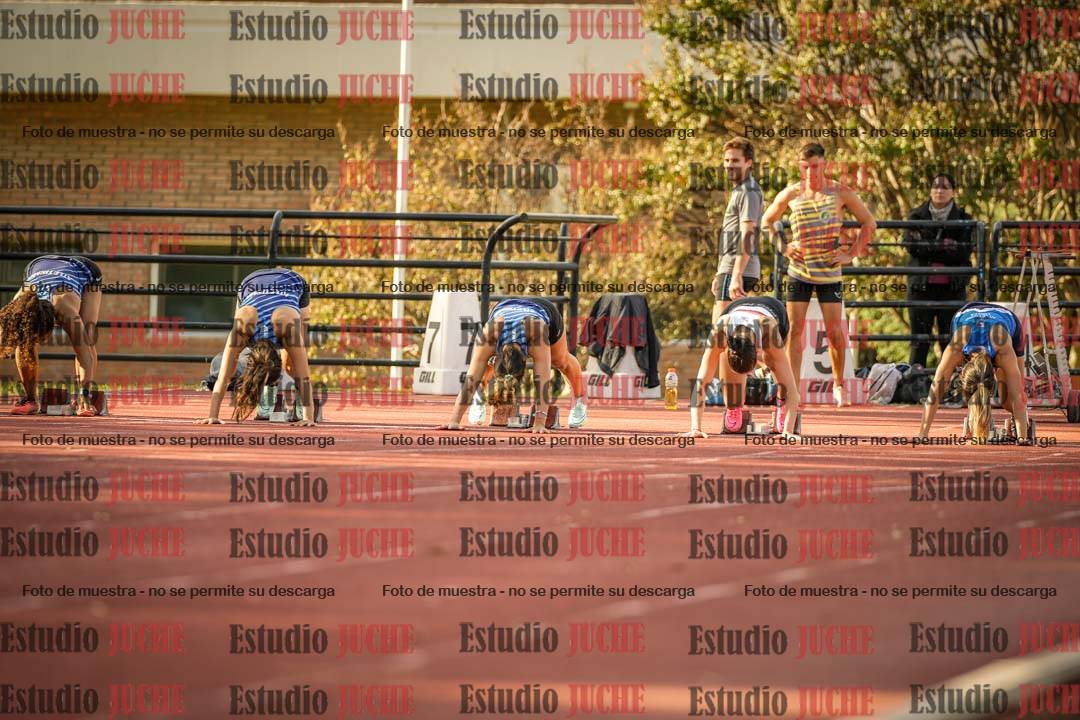 Fotos de los 100 m llanos de mujeres - FINAL