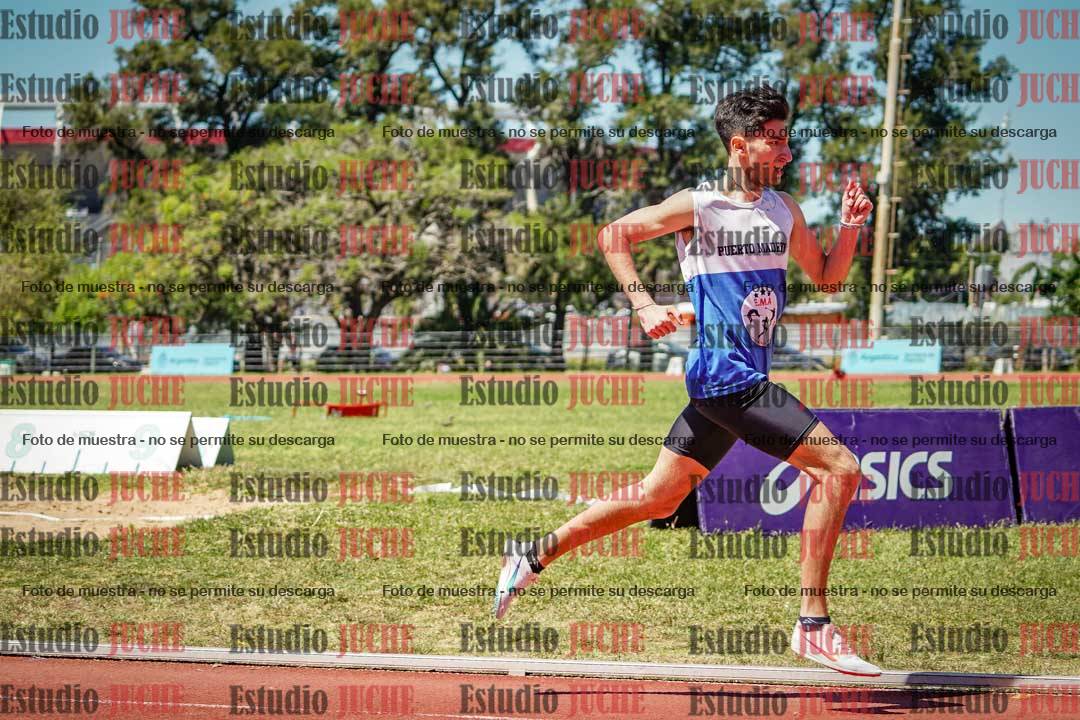 Fotos de los 400 m llanos de varones