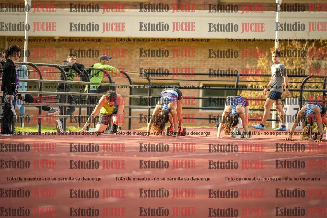 Fotos de los 100 m llanos de mujeres - FINAL