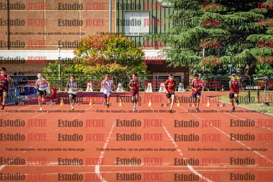 Fotos de los 50 m llanos de varones