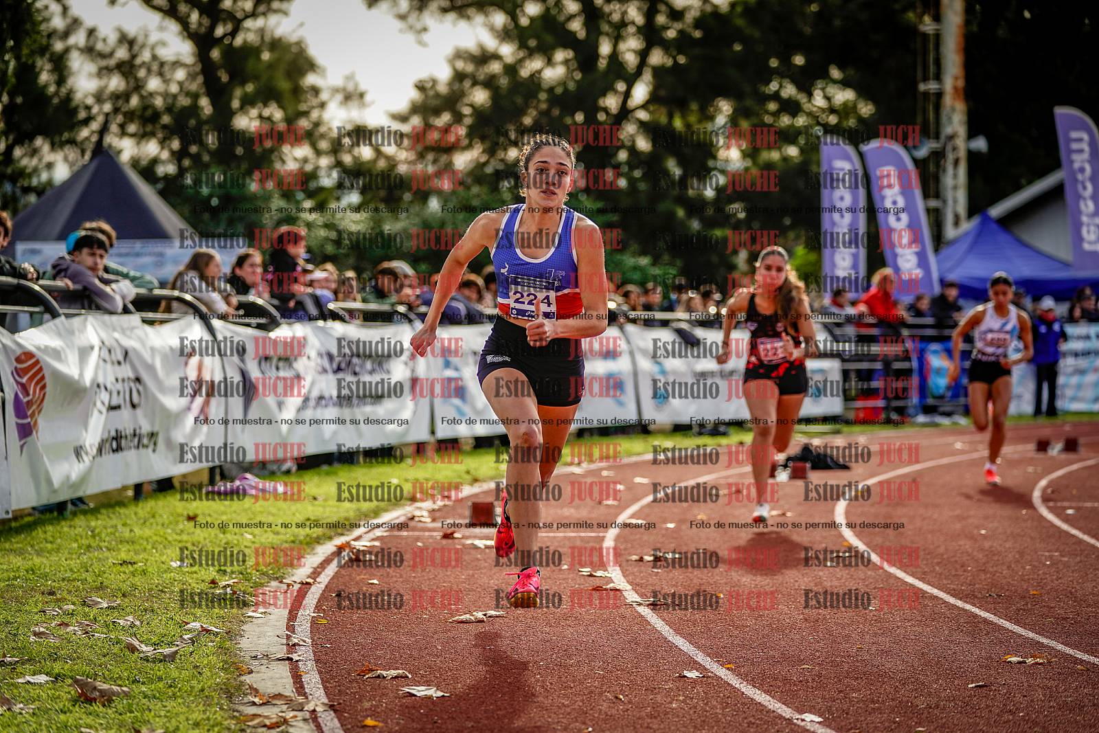 Fotos de los 400 m con vallas de mujeres