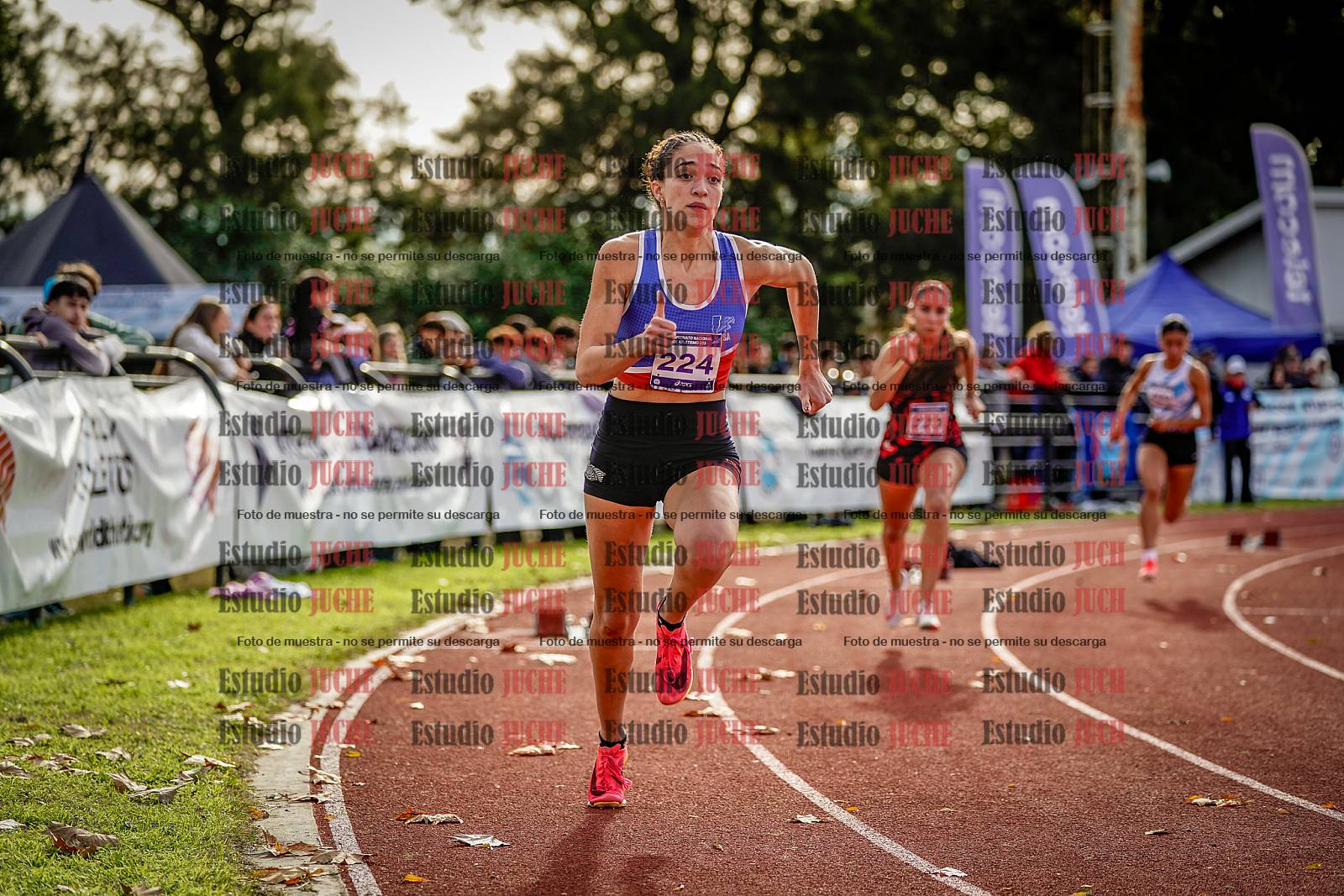 Fotos de los 400 m con vallas de mujeres