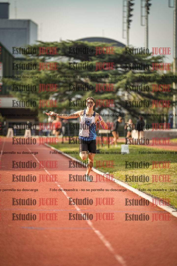 Fotos de las postas 4x400 m llanos de varones