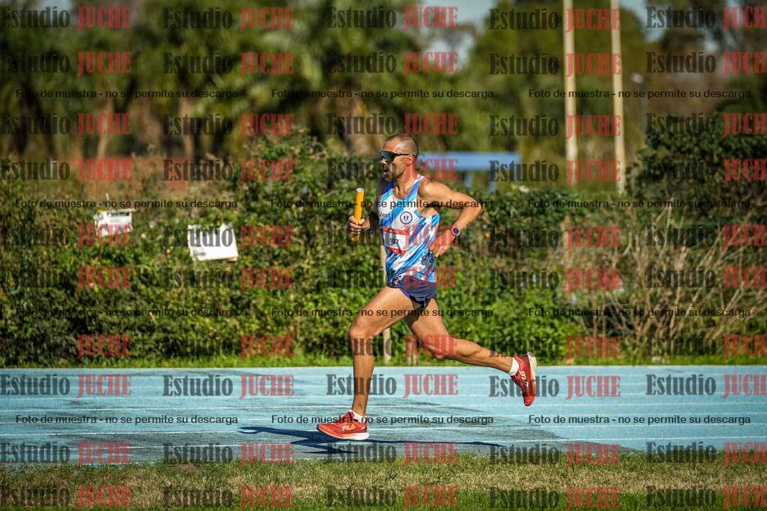 Fotos durante los relevos