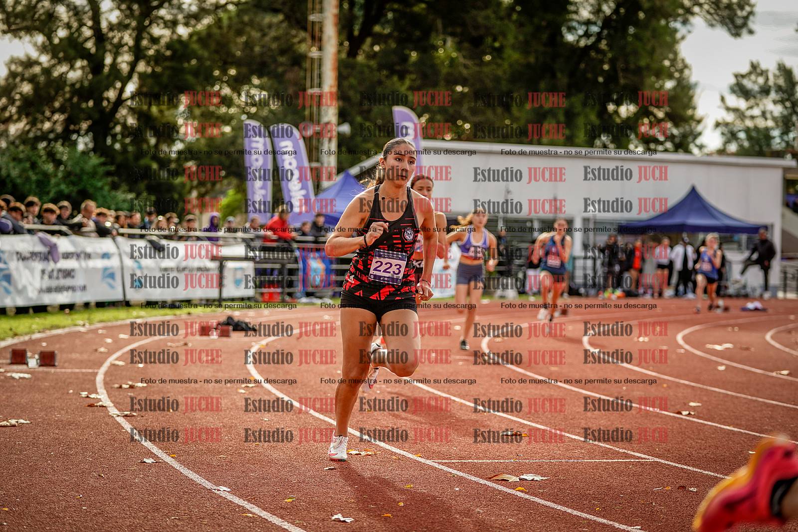Fotos de los 400 m con vallas de mujeres