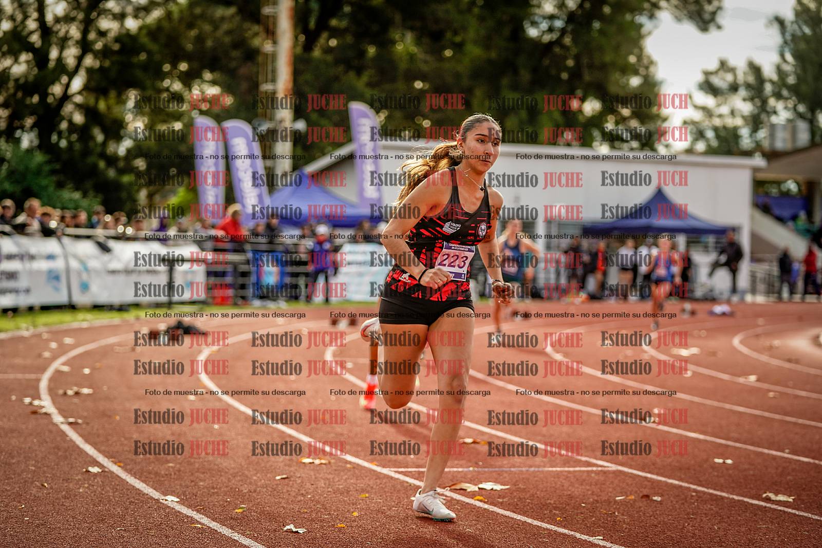 Fotos de los 400 m con vallas de mujeres