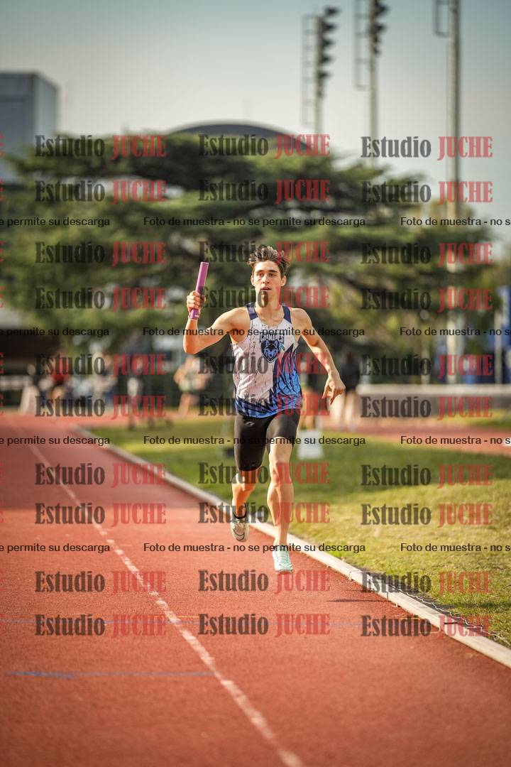 Fotos de las postas 4x400 m llanos de varones