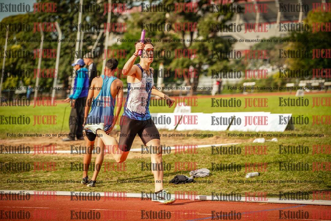 Fotos de las postas 4x400 m llanos de varones