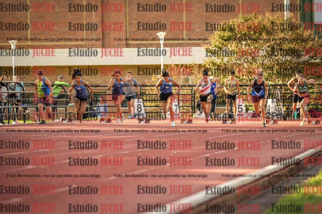 Fotos de los 100 m llanos de mujeres - FINAL
