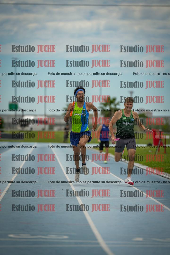 Fotos de las postas 4x200 m llanos de varones