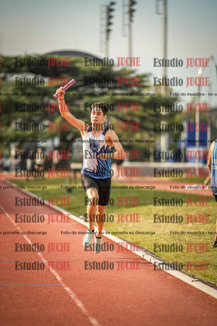 Fotos de las postas 4x400 m llanos de varones