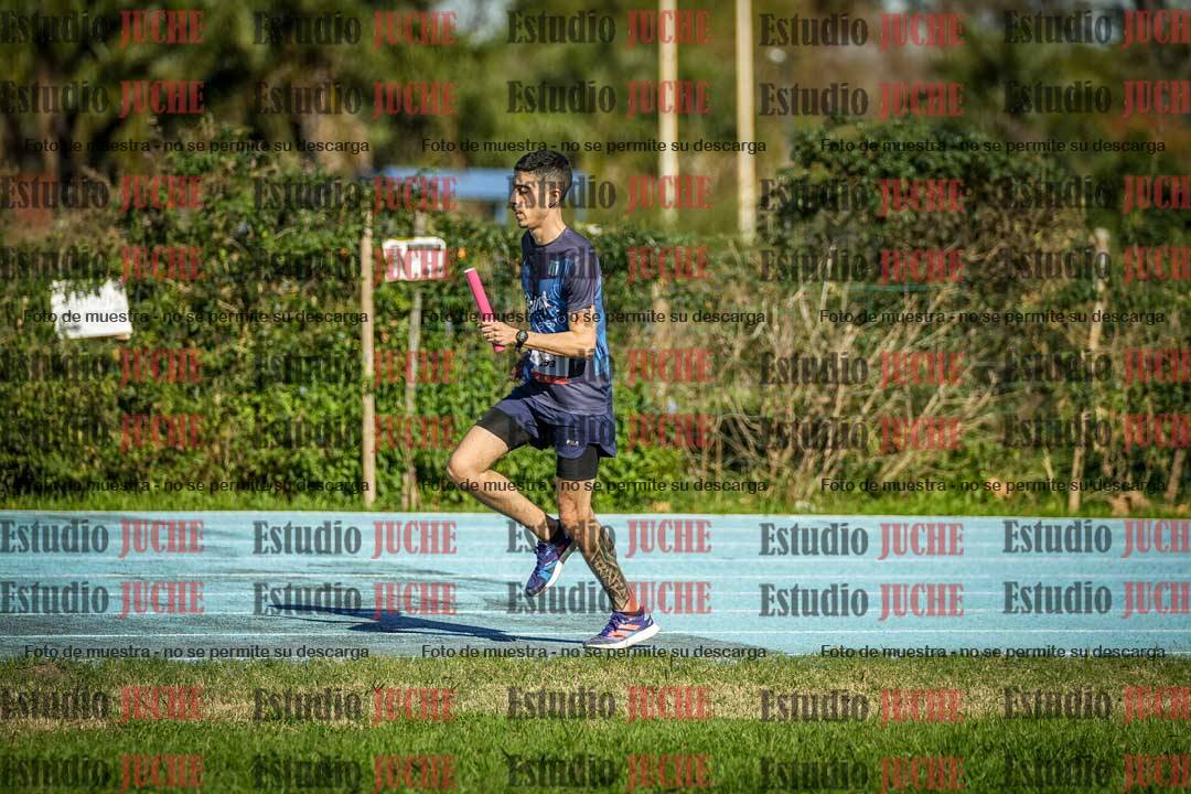 Fotos durante los relevos
