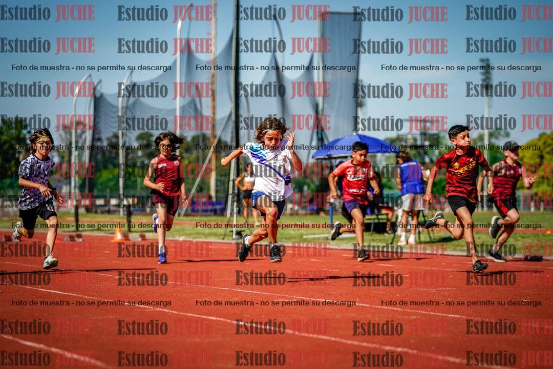 Fotos de los 50 m llanos de varones