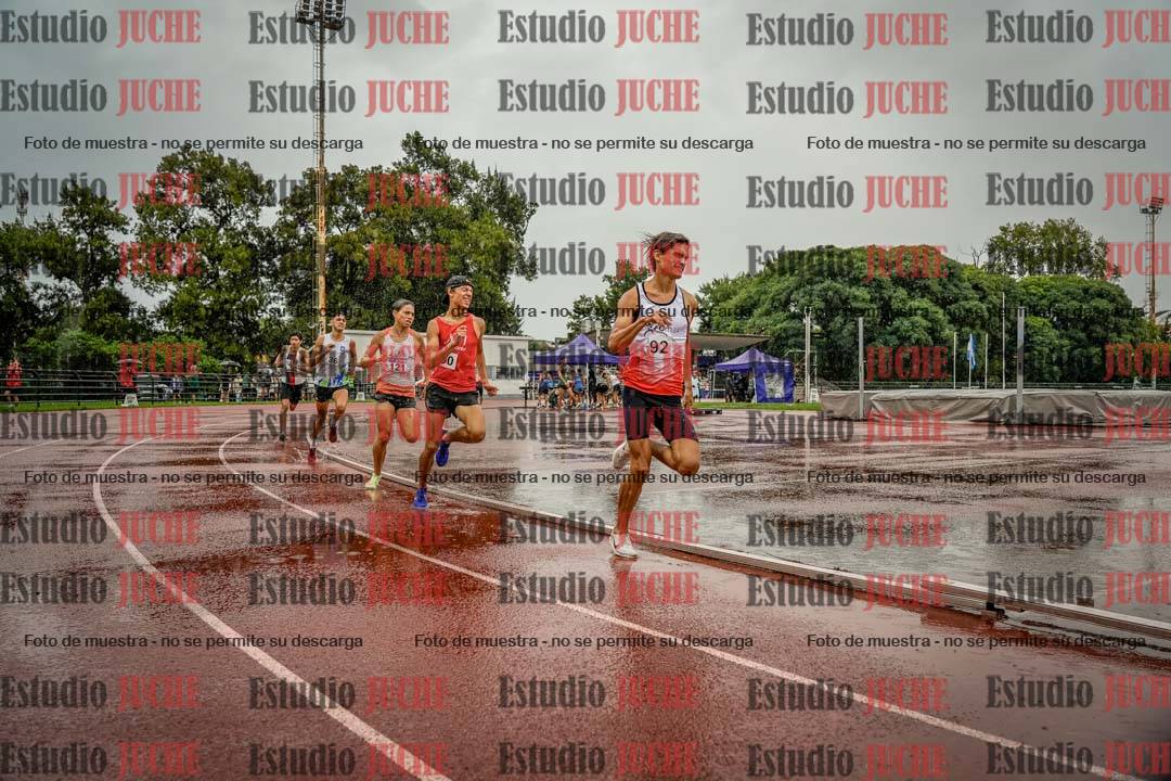 Fotos de los 800 m de varones