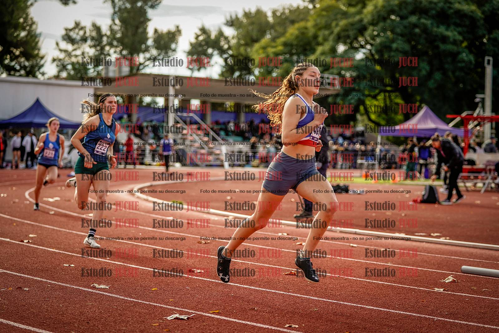 Fotos de los 400 m con vallas de mujeres