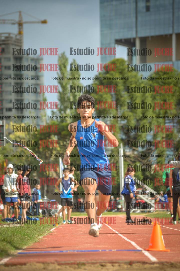 Fotos del salto en largo - varones U16