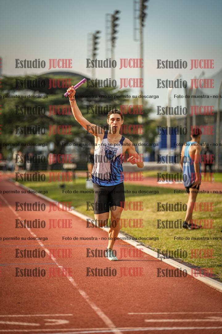 Fotos de las postas 4x400 m llanos de varones