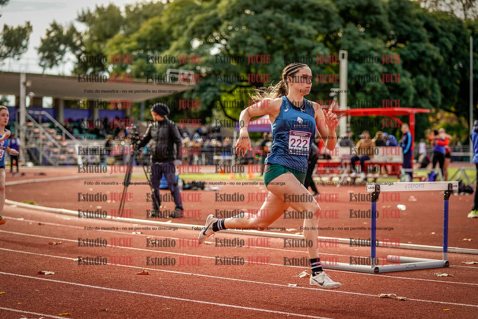 Fotos de los 400 m con vallas de mujeres
