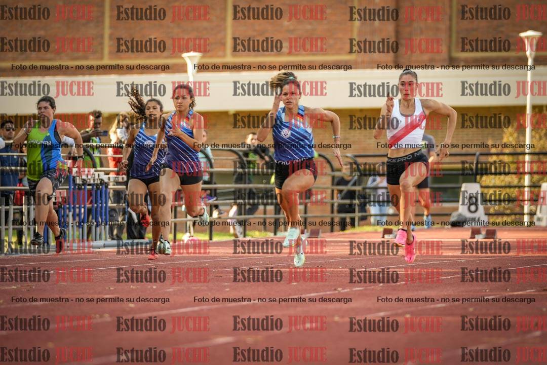 Fotos de los 100 m llanos de mujeres - FINAL