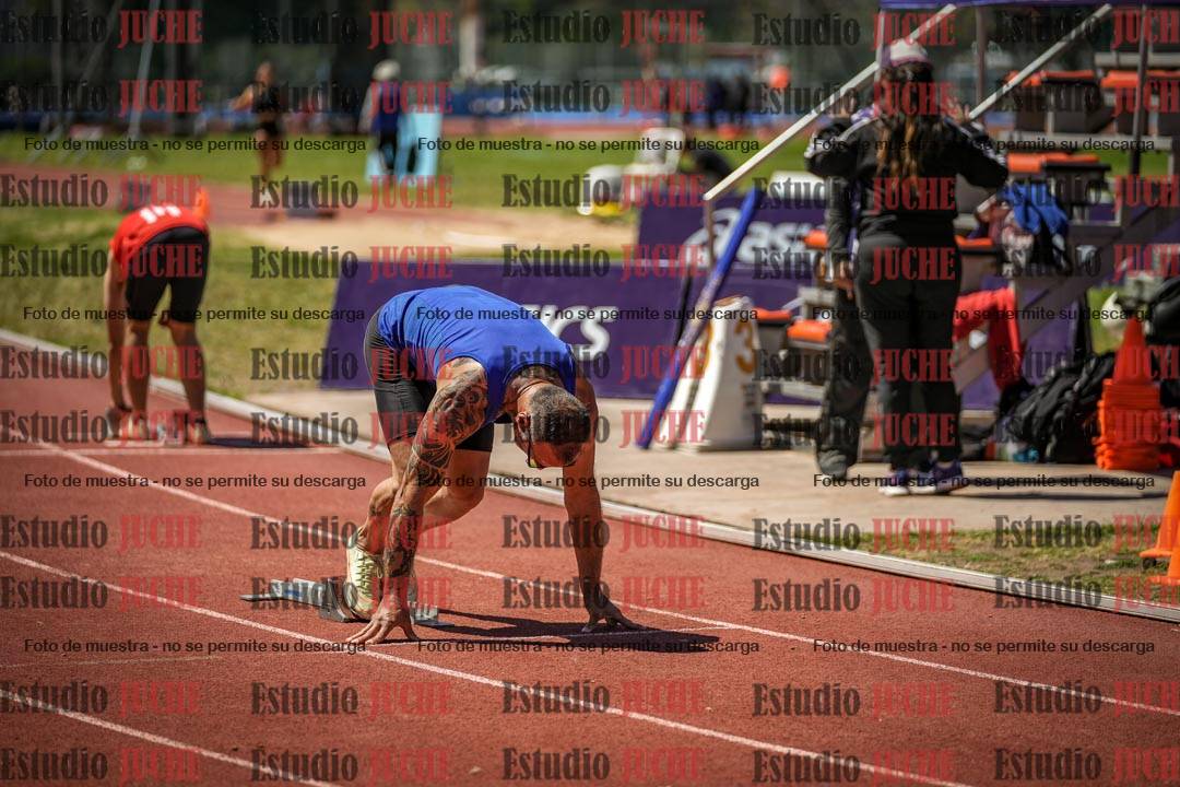 Fotos de los 400 m llanos de varones