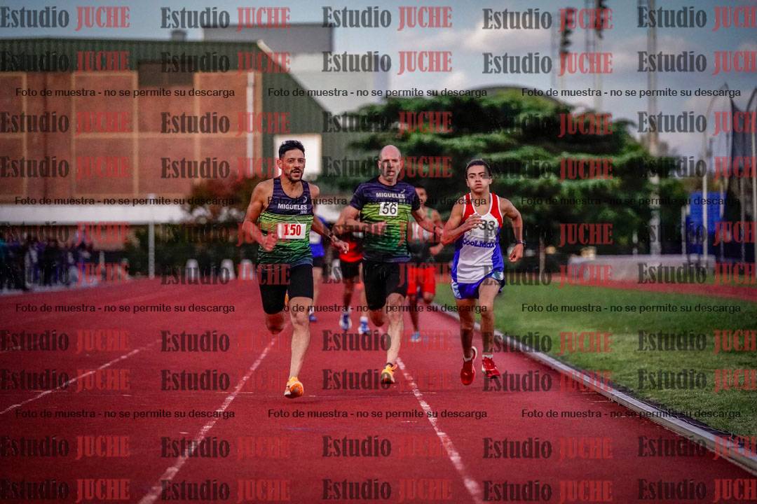 Fotos de los 1500 m llanos de varones