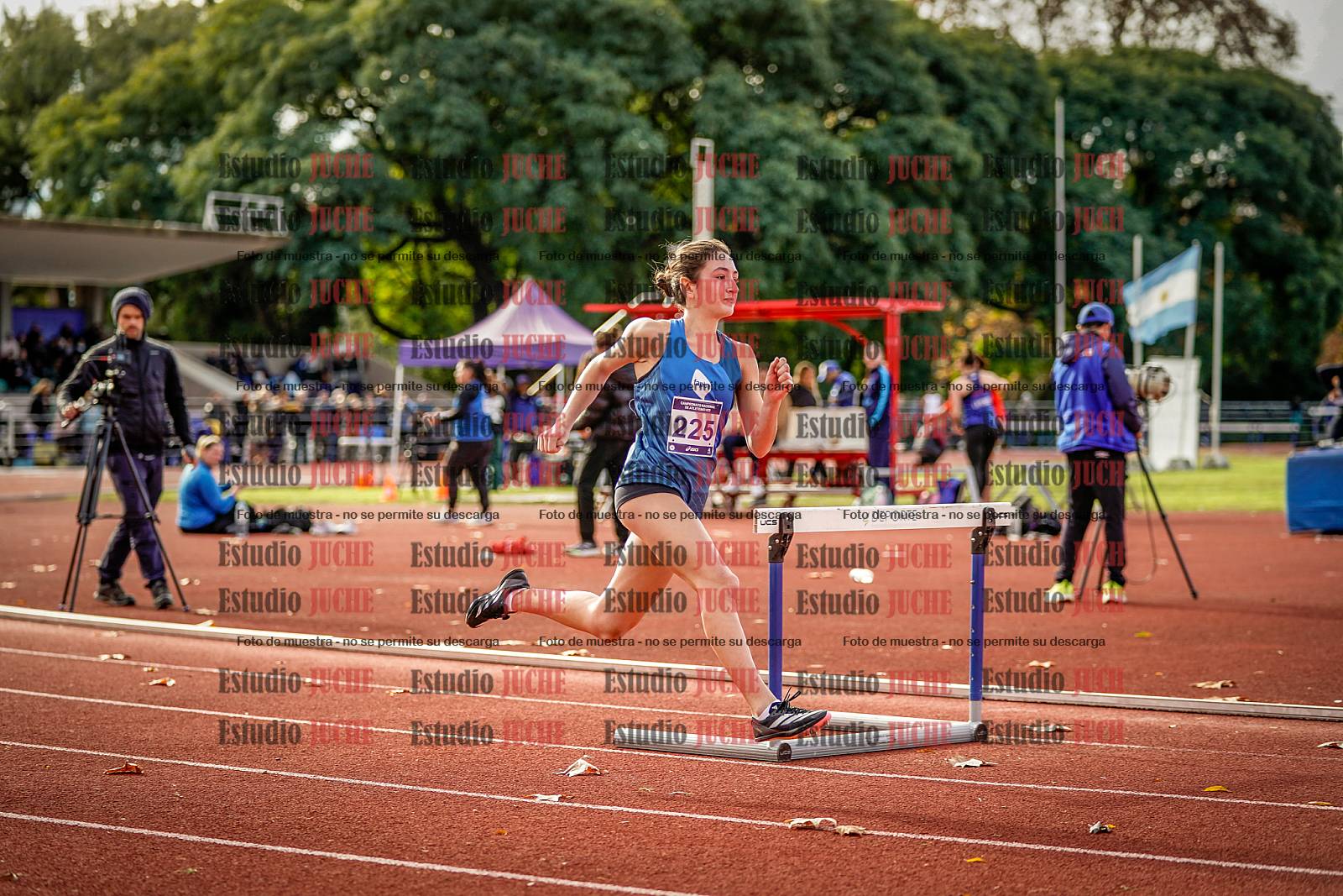 Fotos de los 400 m con vallas de mujeres