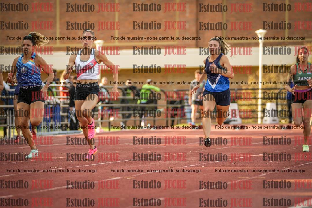 Fotos de los 100 m llanos de mujeres - FINAL