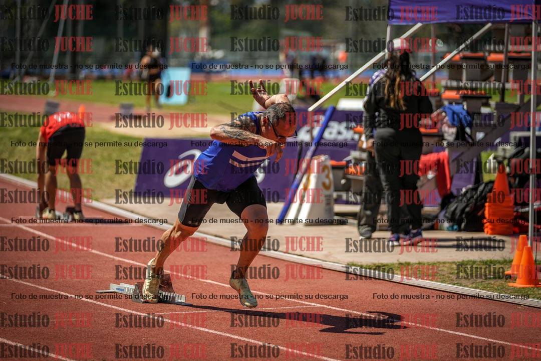 Fotos de los 400 m llanos de varones