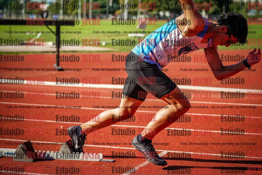 Fotos de los 400 m de varones