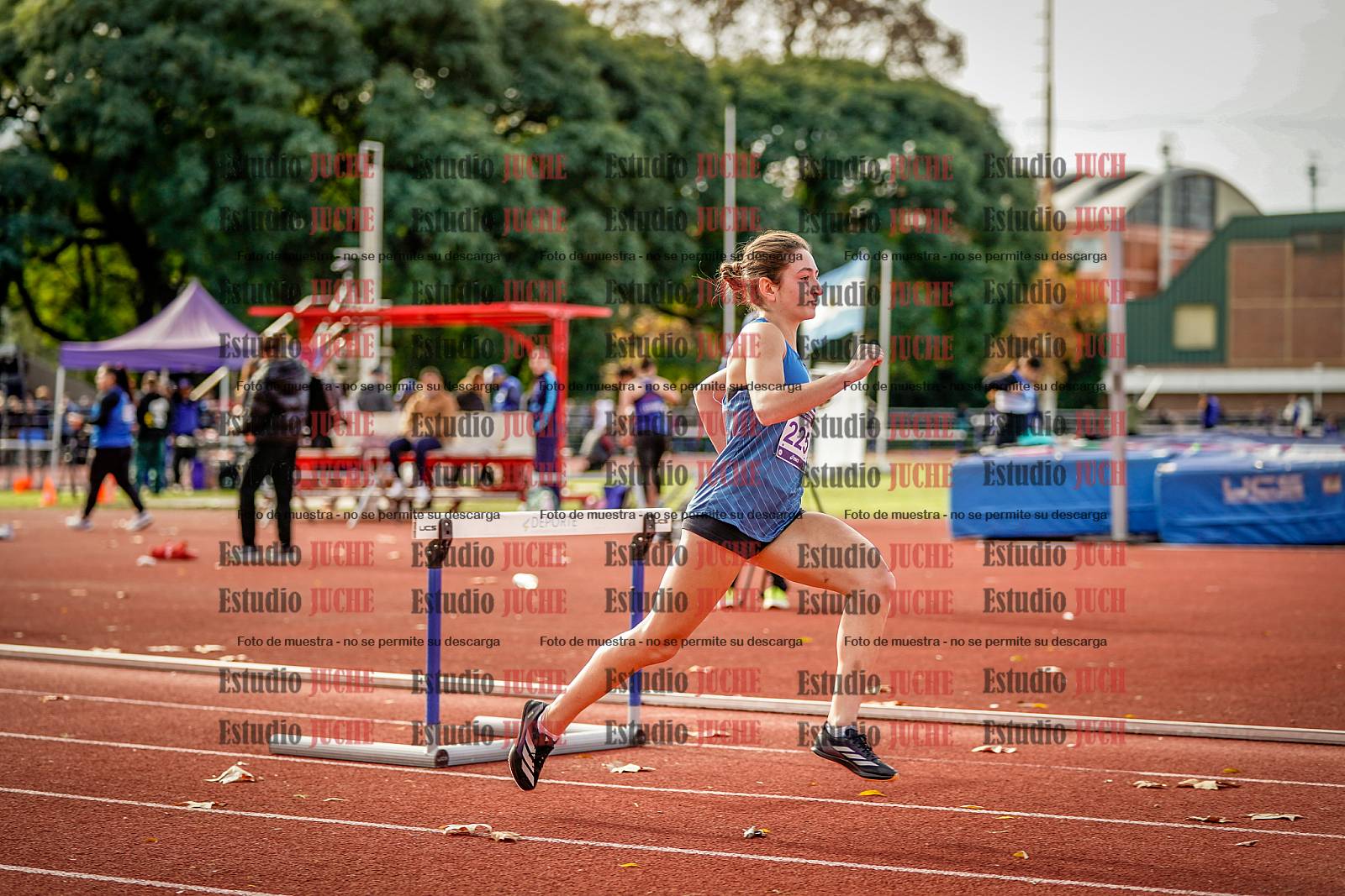 Fotos de los 400 m con vallas de mujeres