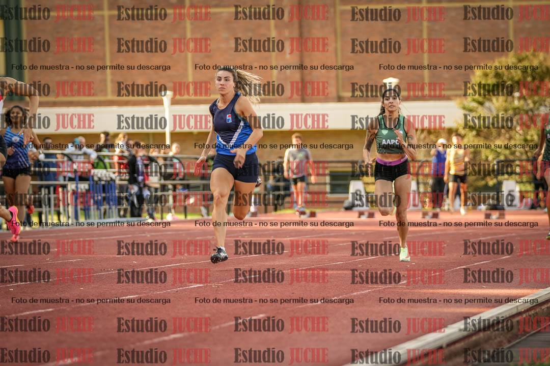 Fotos de los 100 m llanos de mujeres - FINAL