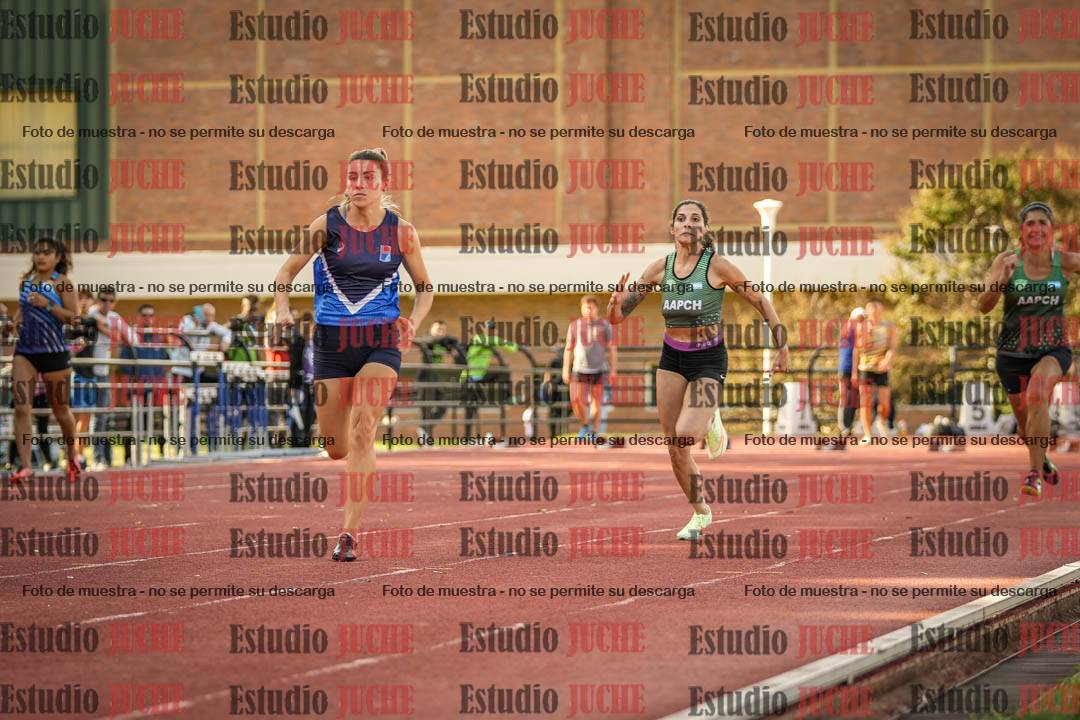 Fotos de los 100 m llanos de mujeres - FINAL