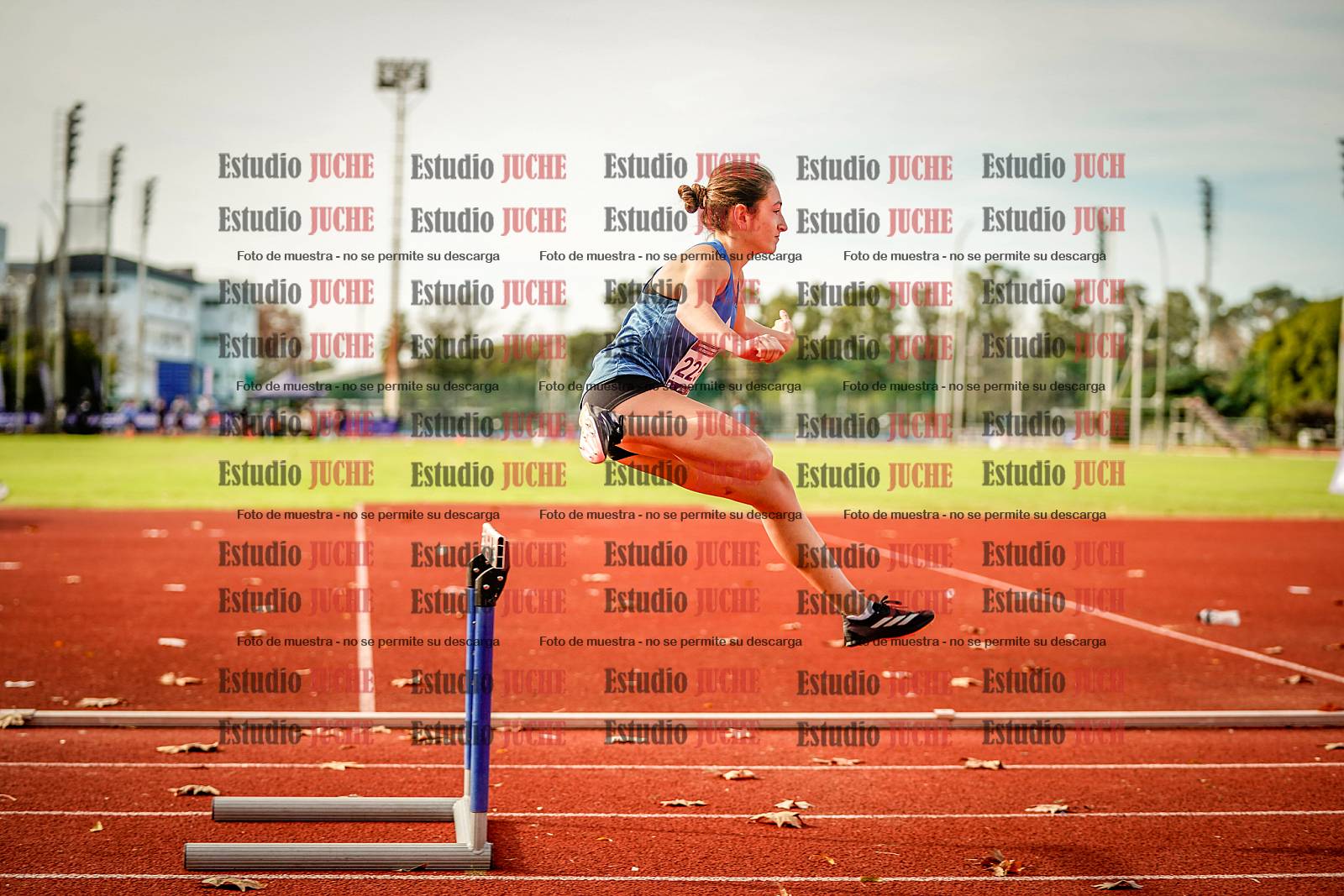 Fotos de los 400 m con vallas de mujeres