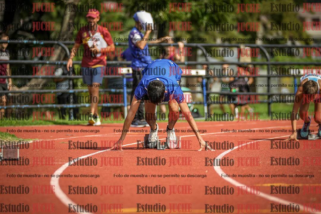 Fotos de los 200 m llanos de varones