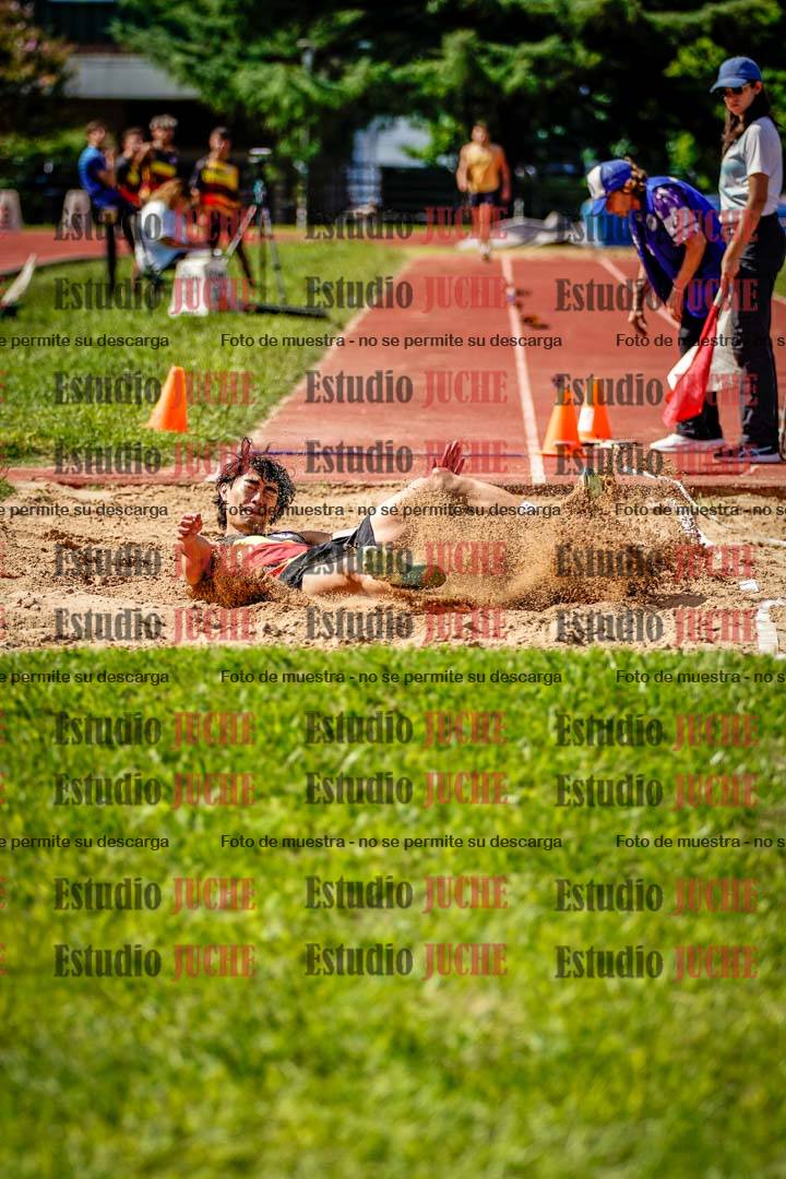 Fotos del salto en largo de varones