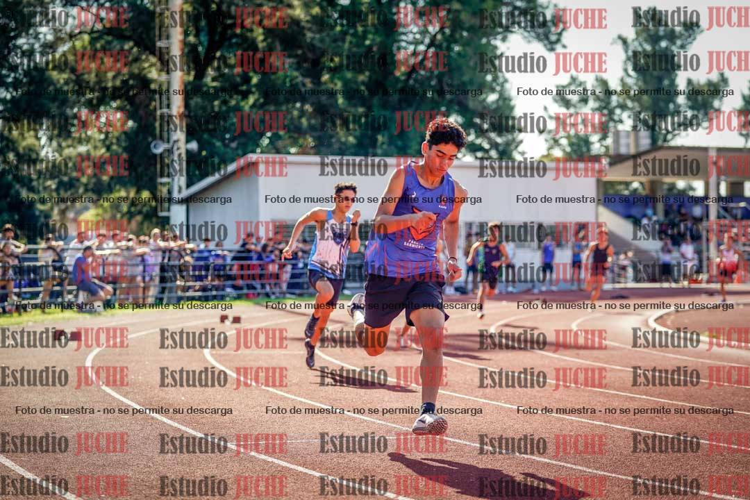 Fotos de los 400 m de varones