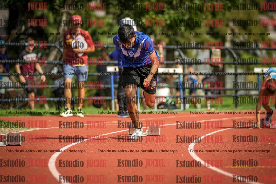Fotos de los 200 m llanos de varones