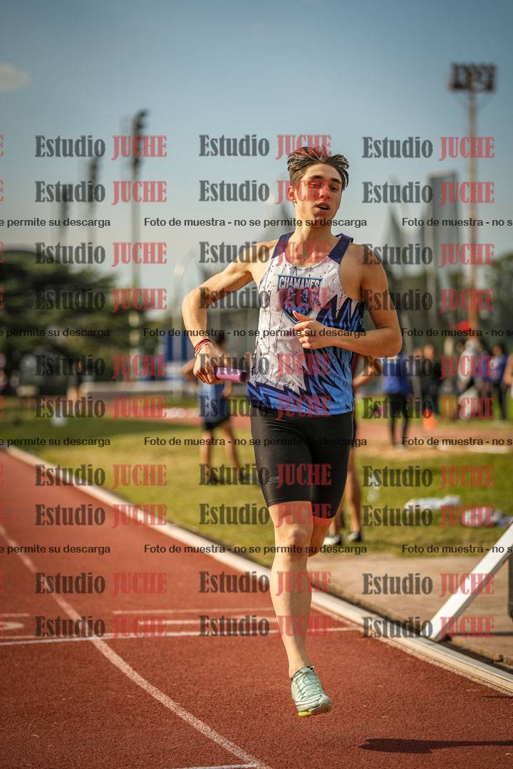 Fotos de las postas 4x400 m llanos de varones
