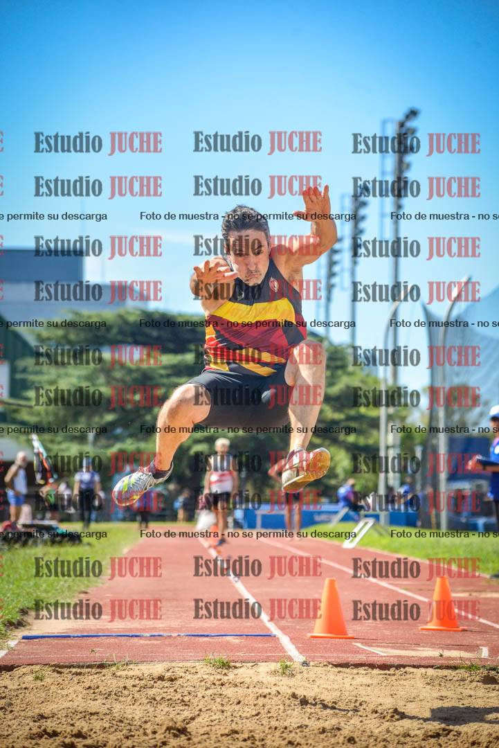 Fotos del salto en largo de varones - decatlón 2