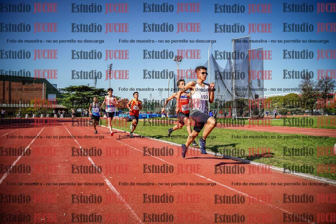 Fotos de los 600 m llanos de varones