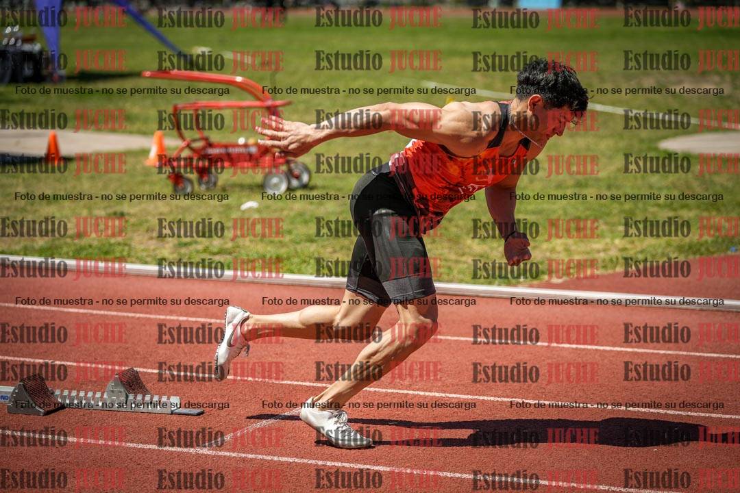 Fotos de los 400 m llanos de varones
