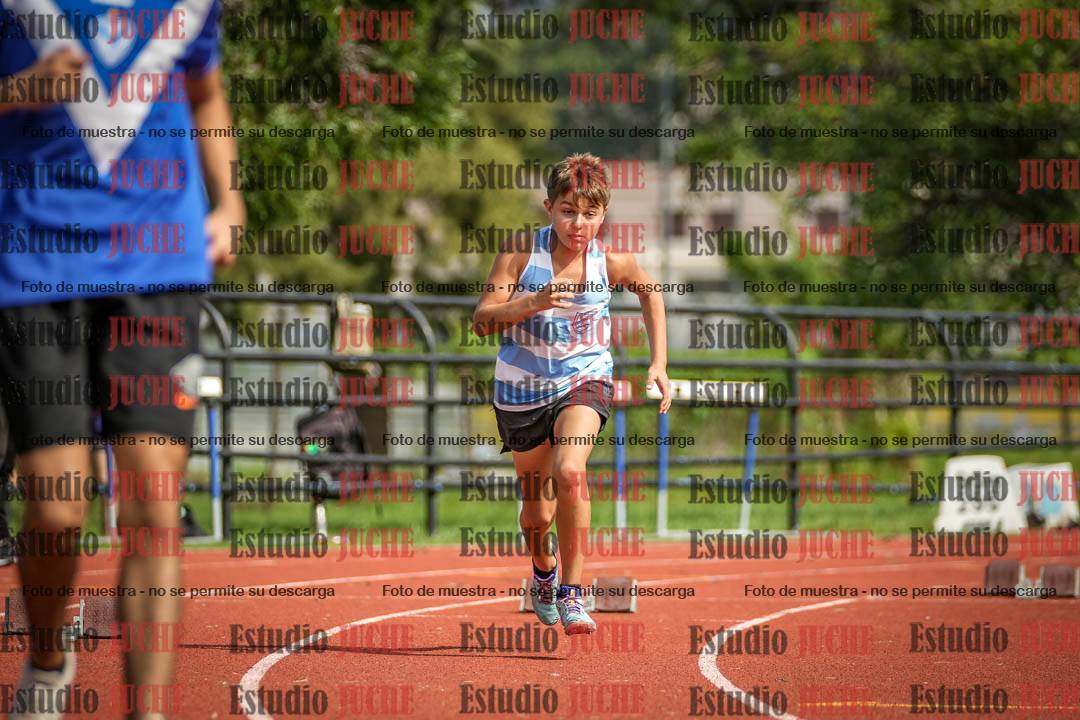 Fotos de los 200 m llanos de varones
