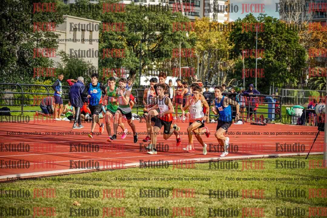 Fotos de los 1500 m llanos de varones