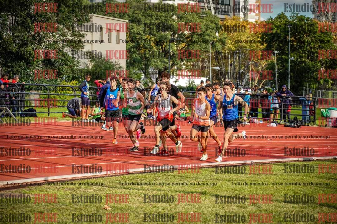 Fotos de los 1500 m llanos de varones