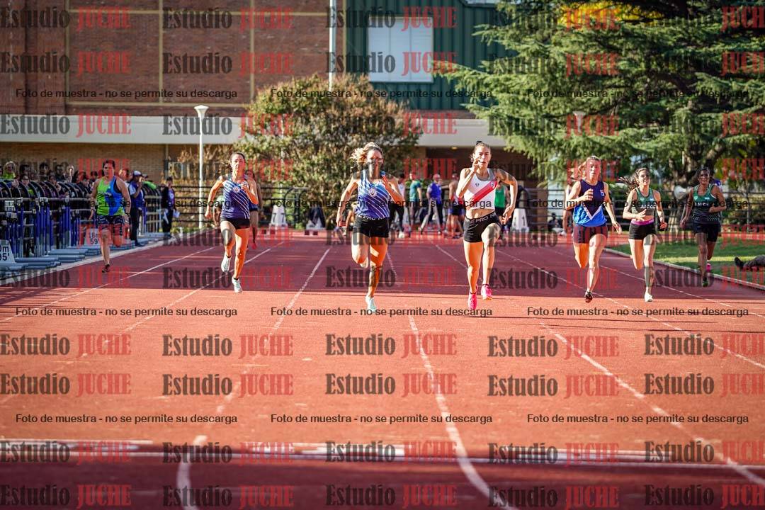 Fotos de los 100 m llanos de mujeres - FINAL